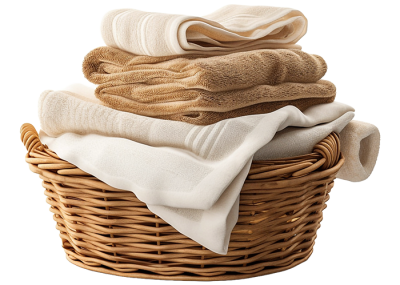 basket of clothes basket of clothes
